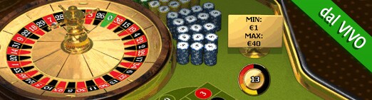 roulette dal vivo casino live