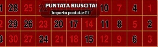 roulette dal vivo sisal casinò