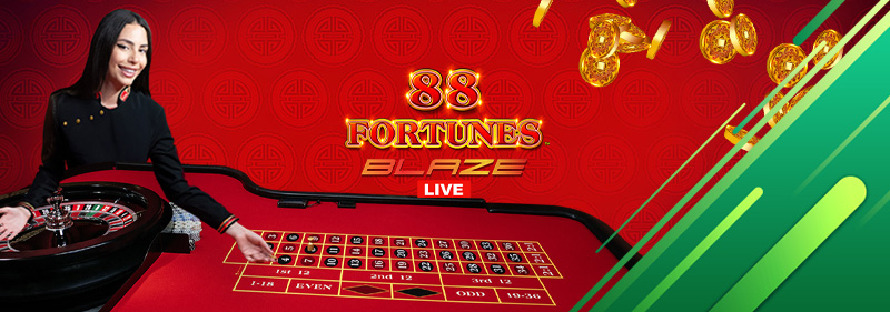 Casinò Live 88 Fortunes Blaze Live | Gioca con Sisal Casinò Live