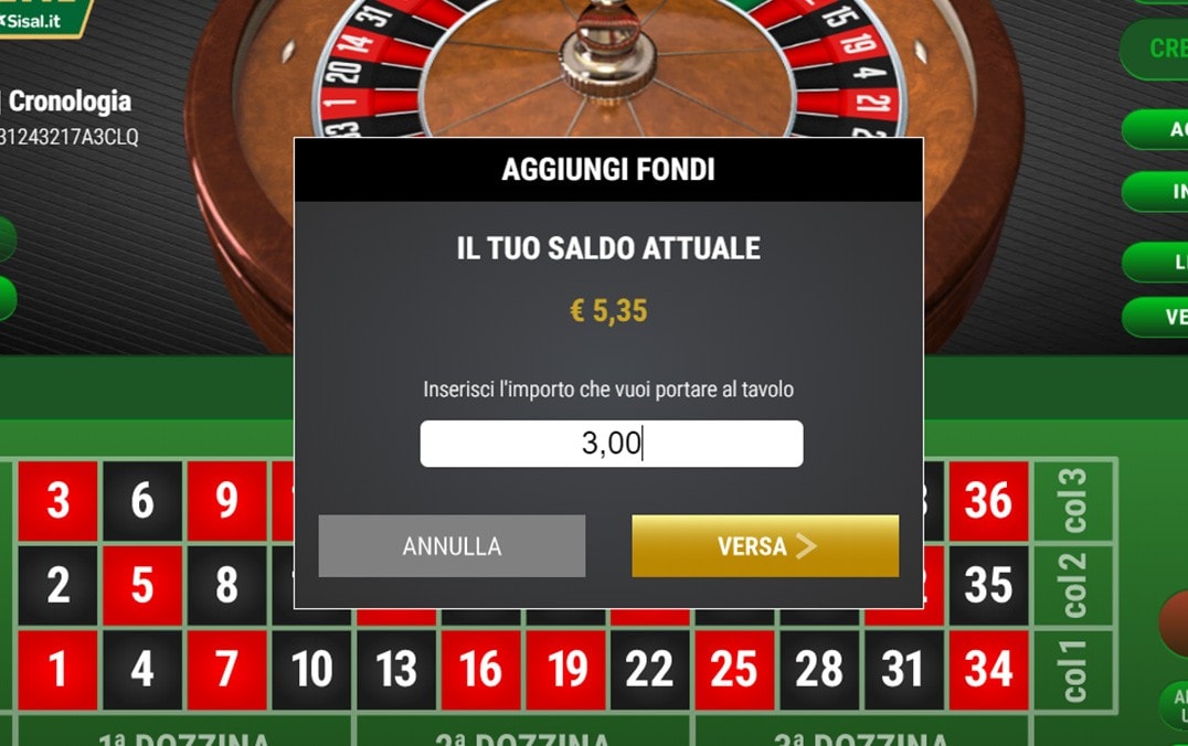 Scopri come si gioca a roulette e blackjack nel casinò di Sisal