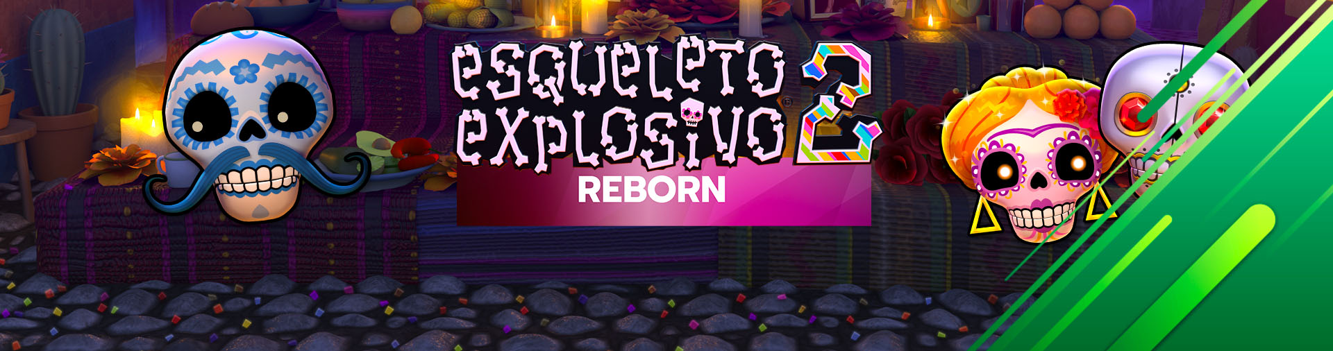 esqueleto explosivo slot