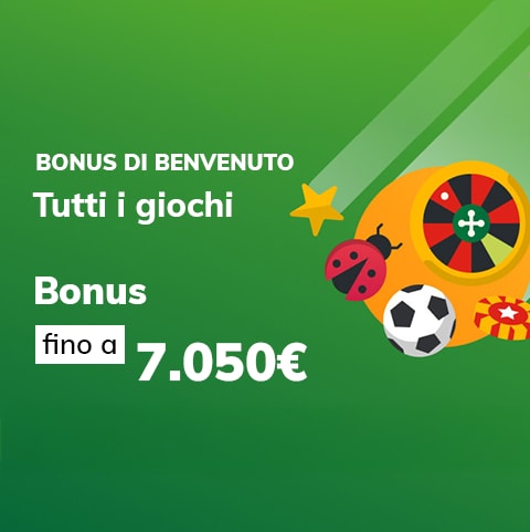 Bonus fino a 7.050€ di bonus.